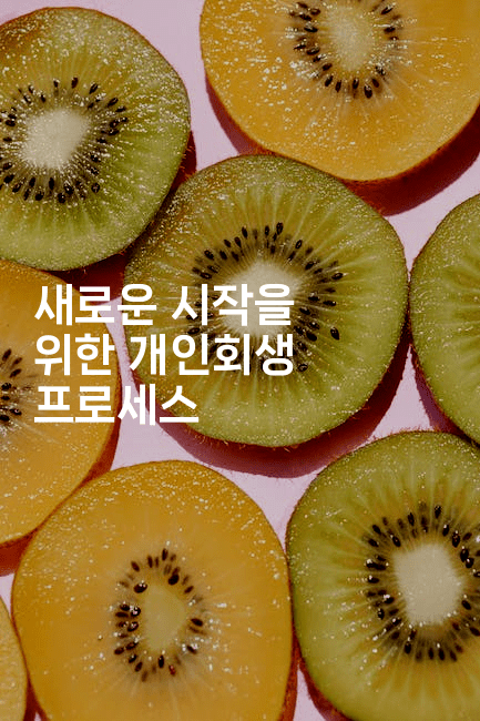 새로운 시작을 위한 개인회생 프로세스-블래콜