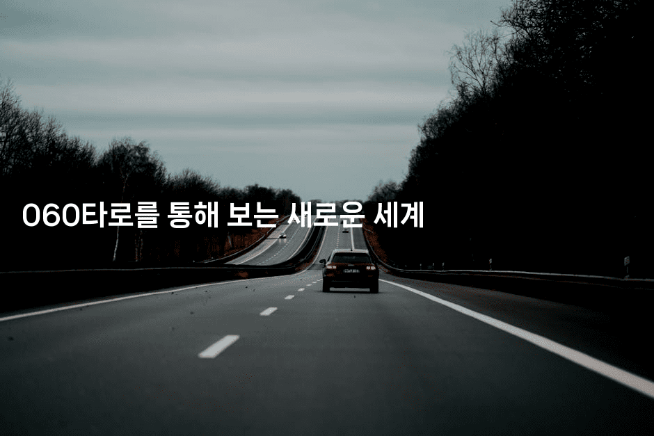 060타로를 통해 보는 새로운 세계2-블래콜