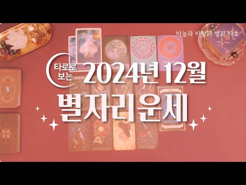 타로 |  2024년 12월 별자리운세🌟