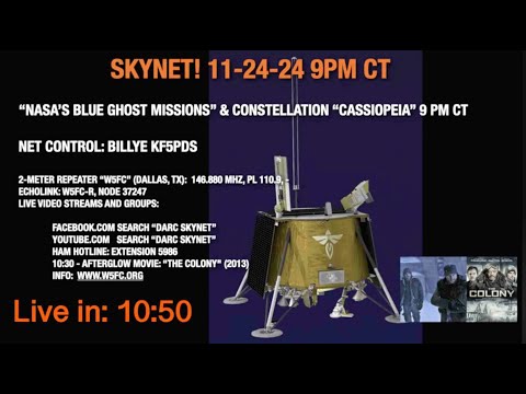 Skynet: "NASA's Moon Treaty"  & Constellations "Pisces"  and "Cetus" 9PM CT