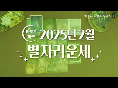 타로 |  2025년 2월 별자리운세🌟